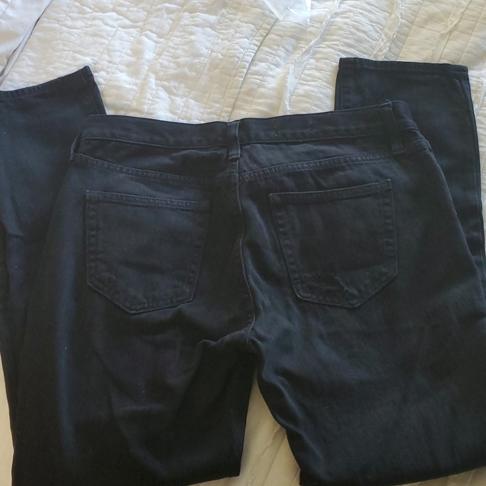 Gap Black Denim Straight Legs
